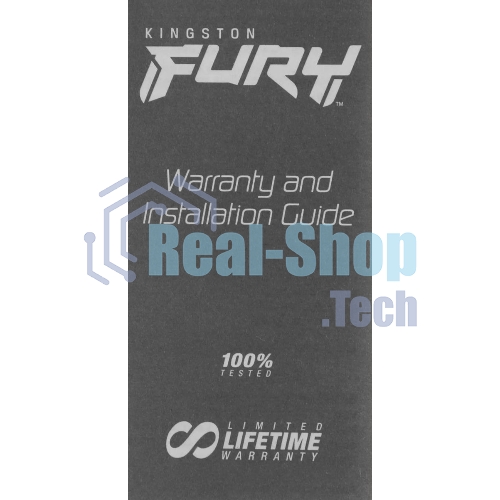 Оперативная память Kingston Fury Beast, DDR5, 32Gb (2x16Gb), 6000MHz, CL36, DIMM, с радиатором, черный