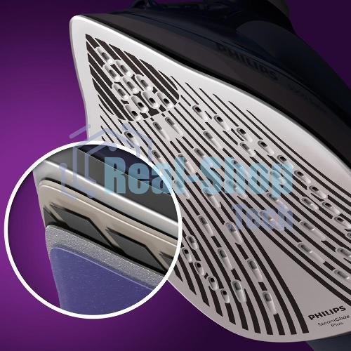 Утюг электрический Philips 2600 Вт, удар 200 г, пар 45 г/мин, SteamGlide Plus