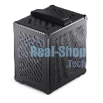 Компьютерный корпус JONSBO Computer Case C6Handle black hang-in version черный, Mini-Tower, материнская плата mATX, без БП, прозрачная боковая панель