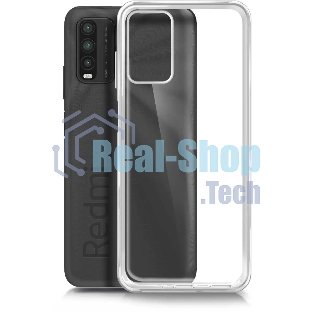 Чехол (клип-кейс) BoraSCO для Xiaomi Redmi 9t Silicone Case прозрачный (39913)