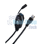 Кабель-адаптер USB3.0-repeater, удлинительный активный Am-->Af 5м VCOM