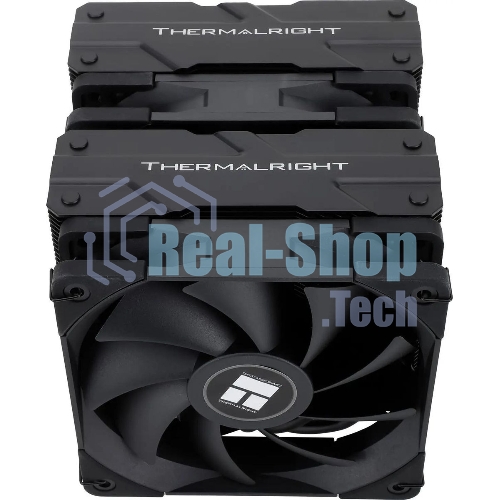 Устройство охлаждения(кулер) Thermalright Peerless Assassin 120 Soc-AM5/AM4/1151/1200/1700 черный 4-pin 25.6dB Al+Cu 750gr Ret (PA120-BLACK)