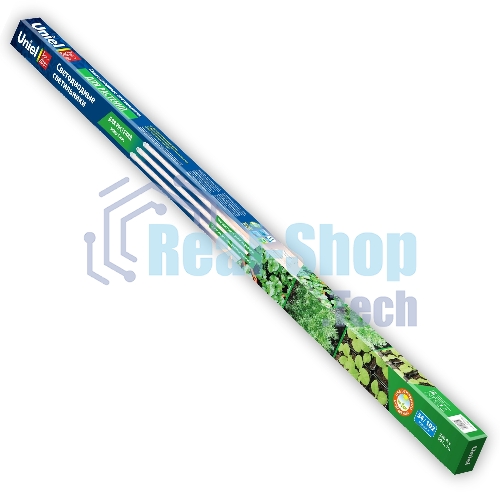 Светильник для растений светодиодный Uniel линейный ULY-P91-20W/SPFR/K IP65 AC220V CLEAR KIT03 1200мм. Спектр для фотосинтеза. В составе набора из 3-х штук.