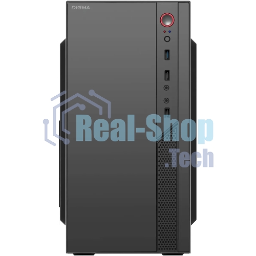 Компьютерный корпус Digma DCC-MN306 черный без БП mATX 1x80мм 1x92мм 2x120мм 2xUSB 2.0 1xUSB 3.0 audio