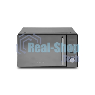 Микроволновая печь HOME HDG207BB черный, 20 л, 700 Вт, переключатели - кнопки, поворотный механизм