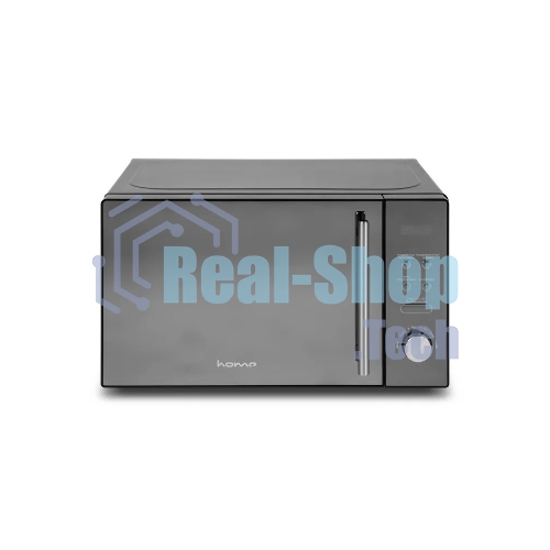 Микроволновая печь HOME HDG207BB черный, 20 л, 700 Вт, переключатели - кнопки, поворотный механизм