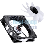 Вентилятор для корпуса JONSBO FR-606BR Reverse (120x120x25мм, 4-pin PWM, ARGb, 35.99CFM, 26.5dBA, 1500RPM, черный)