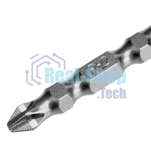 Набор бит двухстор. Gross PH2-T30х45мм, PZ2-H4х45мм, сталь S2, 2 шт.