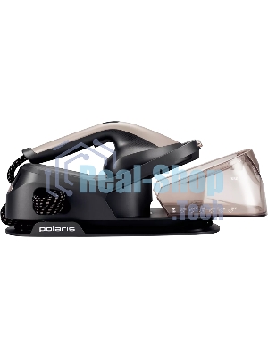 Парогенератор Polaris PSS 2002K X-Steam PRO WIFI IQ Home черный/золотистый, 2600 Вт, 120 г/мин, 300 г/мин, 1200 мл