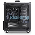 Компьютерный корпус JONSBO Computer Case C6Handle black hang-in version черный, Mini-Tower, материнская плата mATX, без БП, прозрачная боковая панель