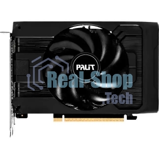 Видеокарта Palit GeForce RTX 5050 StormX, NVIDIA RTX 5050, 8 ГБ GDDR6, 128 бит, PCI-e 5.0, 1xHDMI, 3xDP, 2572 МГц