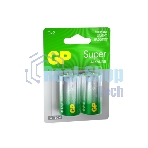 Алкалиновые батарейки GP Super Alkaline G-Tech 14А типоразмера C - 2 шт. на блистере (2 шт.)