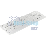 Комплект клавиатура+мышь A4Tech FStyler FG1012 беспроводной, USB, 1200 DPI, белый