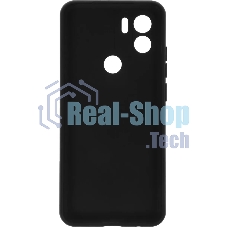 Чехол (клип-кейс) BoraSCO для Xiaomi Redmi A1+ Silicone Case черный (70938)