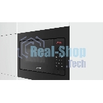 Микроволновая печь Bosch BFL523MB4 черный (встраиваемая)