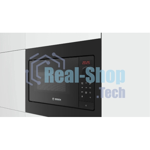 Микроволновая печь Bosch BFL523MB4 черный (встраиваемая)