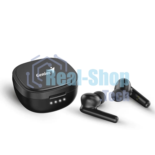 Наушники TWS Genius HS-M910BT черный, внутриканальные, Bluetooth 5.3, шумоподавление, до 4 ч