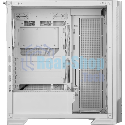 Компьютерный корпус MSI MPG VELOX 300R AIRFLOW PZ белый, Global, 2xUSB 3.2 Gen 1, 1xUSB 3.2 Gen2Type-C, 2x160мм ARGb Fan, 1