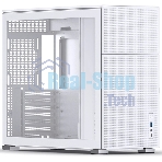 Компьютерный корпус без блока питания Case JONSBO D41 MESH, Midi-Tower, TG, no fan, 1xUSB-A 3.2 + 1xUSB-C 3.2, ATX, mATX белый