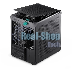 Компьютерный корпус JONSBO Computer Case C6Handle black hang-in version черный, Mini-Tower, материнская плата mATX, без БП, прозрачная боковая панель