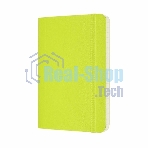 Блокнот Moleskine CLASSIC SOFT QP611C2 Pocket 90x140 мм, 192 страниц, линейка, мягкая обложка, лайм