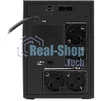 Источник бесперебойного питания Ippon Back Basic 1200 LCD Euro 720Вт 1200ВА черный