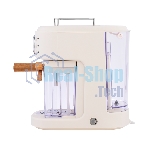 Кофеварка рожковая Maunfeld MF-737BG PRO бежевый, исп. кофе - молотый, 1.5 л, 1250 Вт, 15 бар