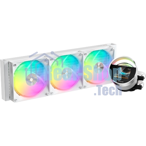 Система охлаждения Ocypus Sigma L36 WH ARGB, 360мм, LCD Pump 2.4