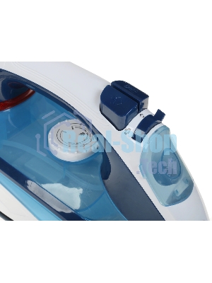 Утюг BBK ISE-2201 темно-синий, 2200 Вт, 30 г/мин, 100 г/мин, 270 мл