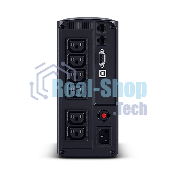 Источник бесперебойного питания CyberPower VP700EILCD/700 ВА/390 Вт/USB/RS-232/RJ-11/RJ-45/6 x IEC 320 C13 (компьютерная)