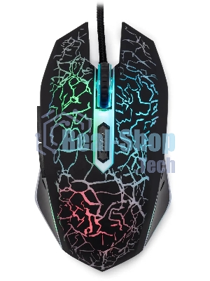 Мышь проводная Oklick 896G черный, 12800 dpi, USB, кнопки - 5
