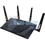 Маршрутизатор ASUS RT-BE88U, черный/желтый, 90IG08V0-MO3N0V