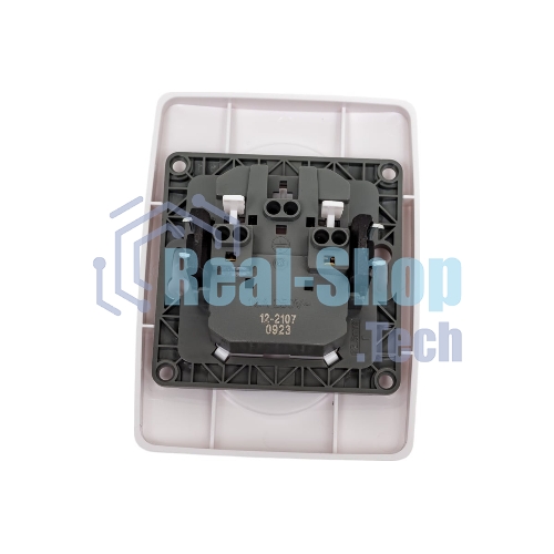 Розетка ЭРА 2X2P, 16A-250В, IP20, белый (10/100/1600)