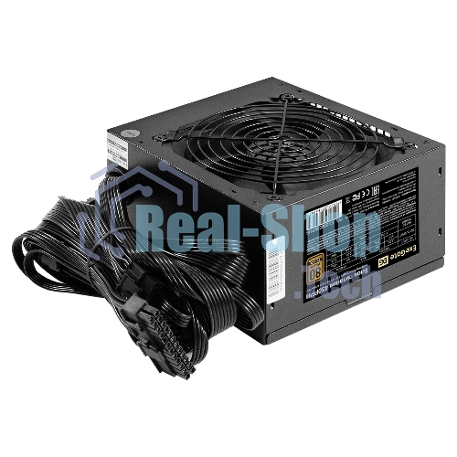 Блок питания 450W ExeGate 80 PLUS Bronze 450PPH (ATX, APFC, КПД 88% (80 PLUS Bronze), 12cm fan, 24pin, (4+4)pin, 2xPCI-E, 3xSATA, 3xIDE, черный, Color Box)