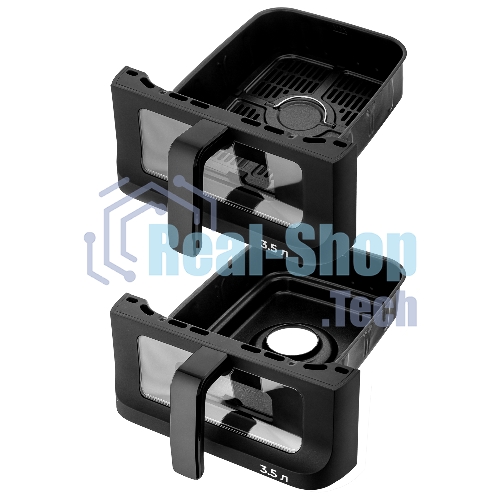 Аэрогриль Brayer 2048BR черный, 2500 Вт, 10 л, сенсор, 10 программ