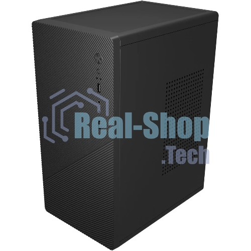 Компьютерный корпус Accord Entry ACC-2054B черный без БП mATX 1x80мм 2xUSB 2.0 audio