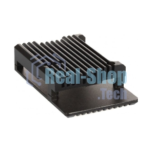 Компьютерный корпус Qumo Aluminum case without fan, Raspberry Pi 4, black(RS006)