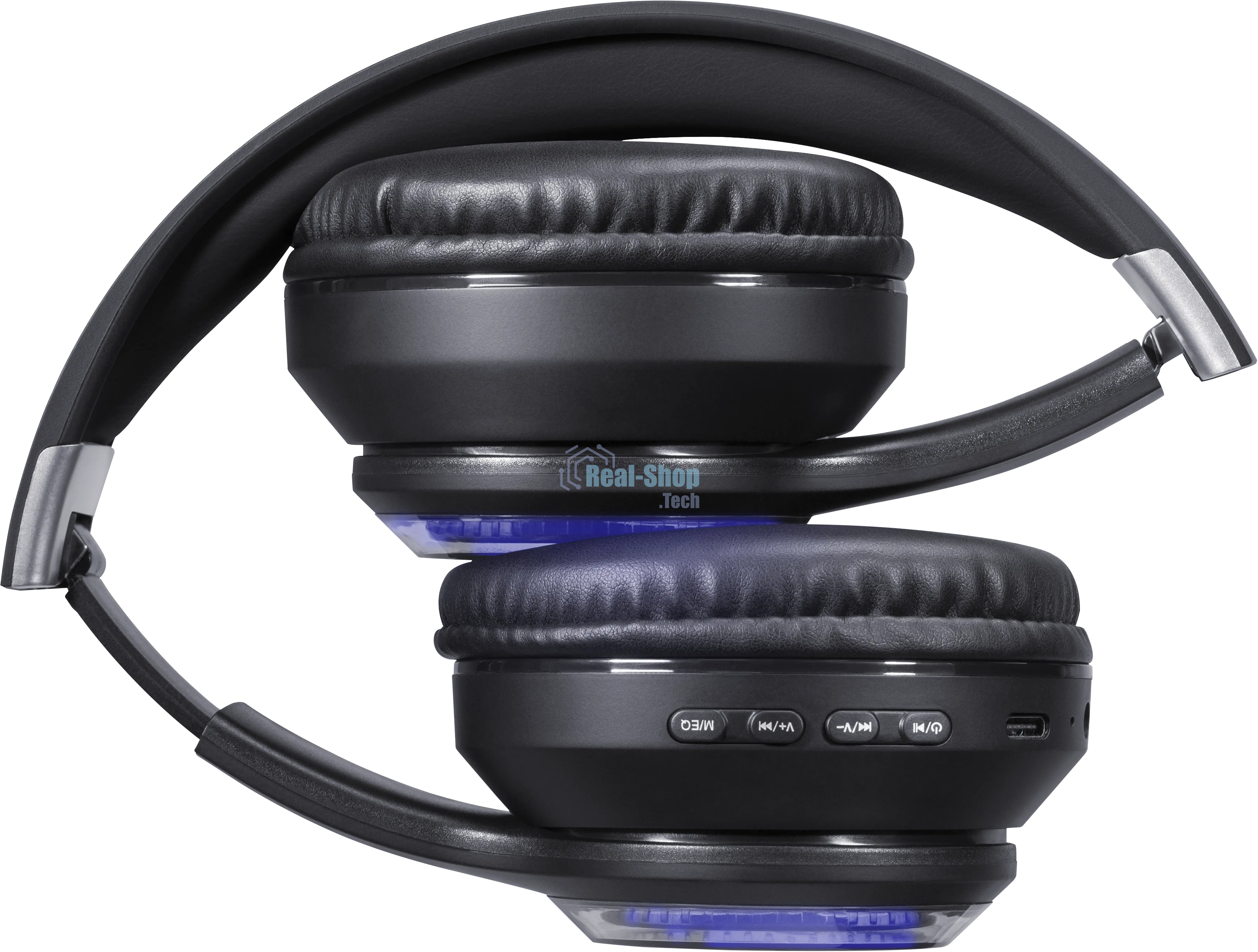 Гарнитура Defender FreeMotion B400 чёрный, беспроводная, Bluetooth, до 32 ч, подсветка