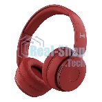 Беспроводные/проводные наушники Harper HB-215 красный, накладные, Bluetooth + проводной, до 5 ч