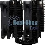 Устройство охлаждения(кулер) Thermalright Peerless Assassin 120 Soc-AM5/AM4/1151/1200/1700 черный 4-pin 25.6dB Al+Cu 750gr Ret (PA120-BLACK)