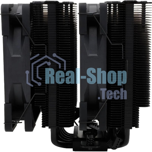 Устройство охлаждения(кулер) Thermalright Peerless Assassin 120 Soc-AM5/AM4/1151/1200/1700 черный 4-pin 25.6dB Al+Cu 750gr Ret (PA120-BLACK)