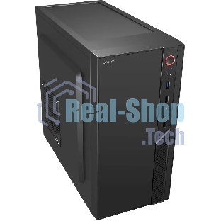 Компьютерный корпус Digma DCC-MN306 черный без БП mATX 1x80мм 1x92мм 2x120мм 2xUSB 2.0 1xUSB 3.0 audio