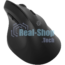 Мышь беспроводная Oklick 688MW ERGO черный, 2400 dpi, радиоканал, Bluetooth, USB, кнопки - 6