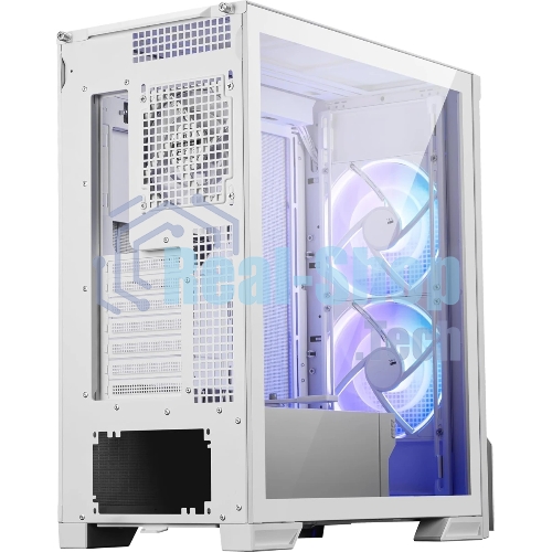 Компьютерный корпус MSI MPG VELOX 300R AIRFLOW PZ белый, Global, 2xUSB 3.2 Gen 1, 1xUSB 3.2 Gen2Type-C, 2x160мм ARGb Fan, 1