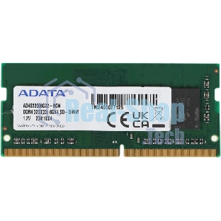 Оперативная память ADATA, DDR4, 8GB (1x8GB), 3200MHz, CL22, SO-DIMM, OEM