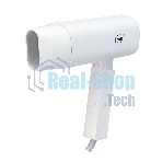 Фен Puff 1802 белый, 1800 Вт, компактный, ионизация