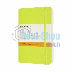Блокнот Moleskine CLASSIC SOFT QP611C2 Pocket 90x140 мм, 192 страниц, линейка, мягкая обложка, лайм