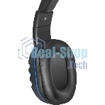 Гарнитура Defender Warhead G-160 чёрный/синий, проводная
