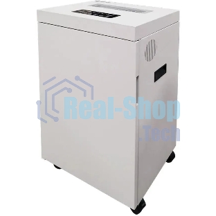 Шредер Office Kit S500 0,8x2 белый (секр.P-7) фрагменты 7лист. 50лтр. скобы пл.карты CD