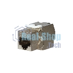 Модуль Keystone Rexant (02-0361), Jack RJ-45(8P8C), FTP экранированный, CAT 6A, тип 180 градусов, самозажимной PRO